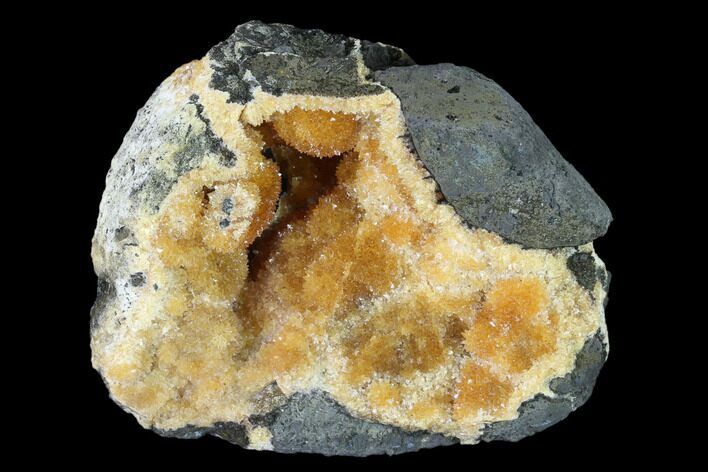 Intense Orange Calcite Crystal Cluster - Poland #148381